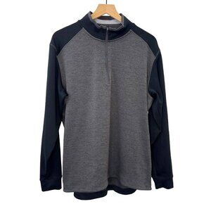Nike Golf Tour Performance Dri Fit 1/4 Pull Over Two-Toned Men's Shirt Size XL